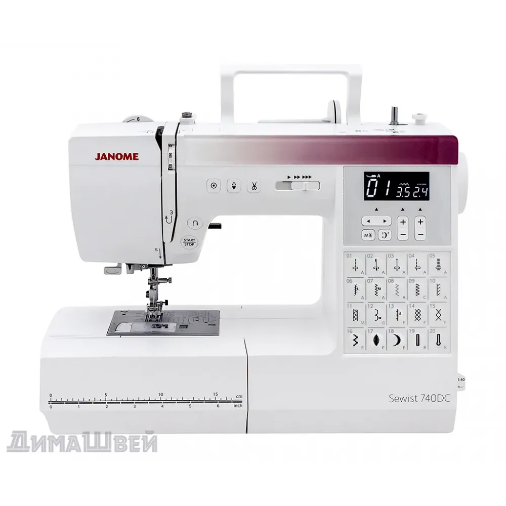 Швейная машинка Janome Sewist 740 DC