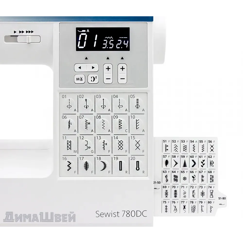 Швейная машинкаJanome Sewist 780 DC