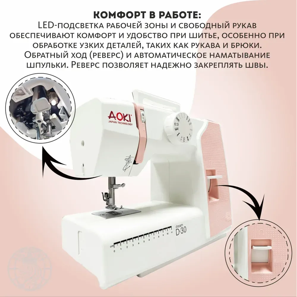 Швейная машина AOKI DREAM 30