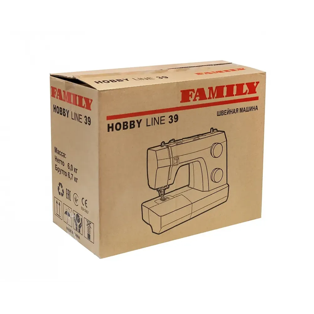 Швейная машина Family hobby line 39